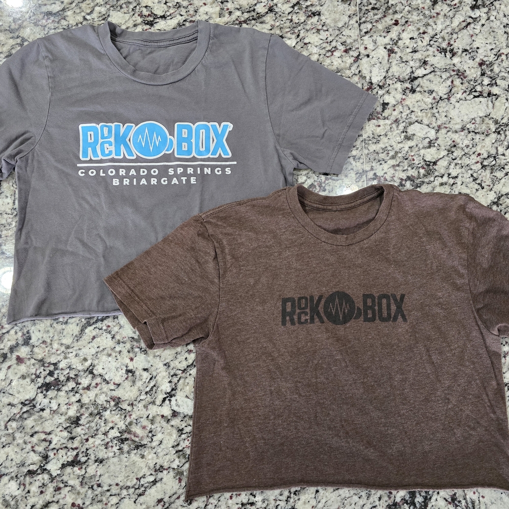 Kids Graphic T-Shirts - Gray and Brown